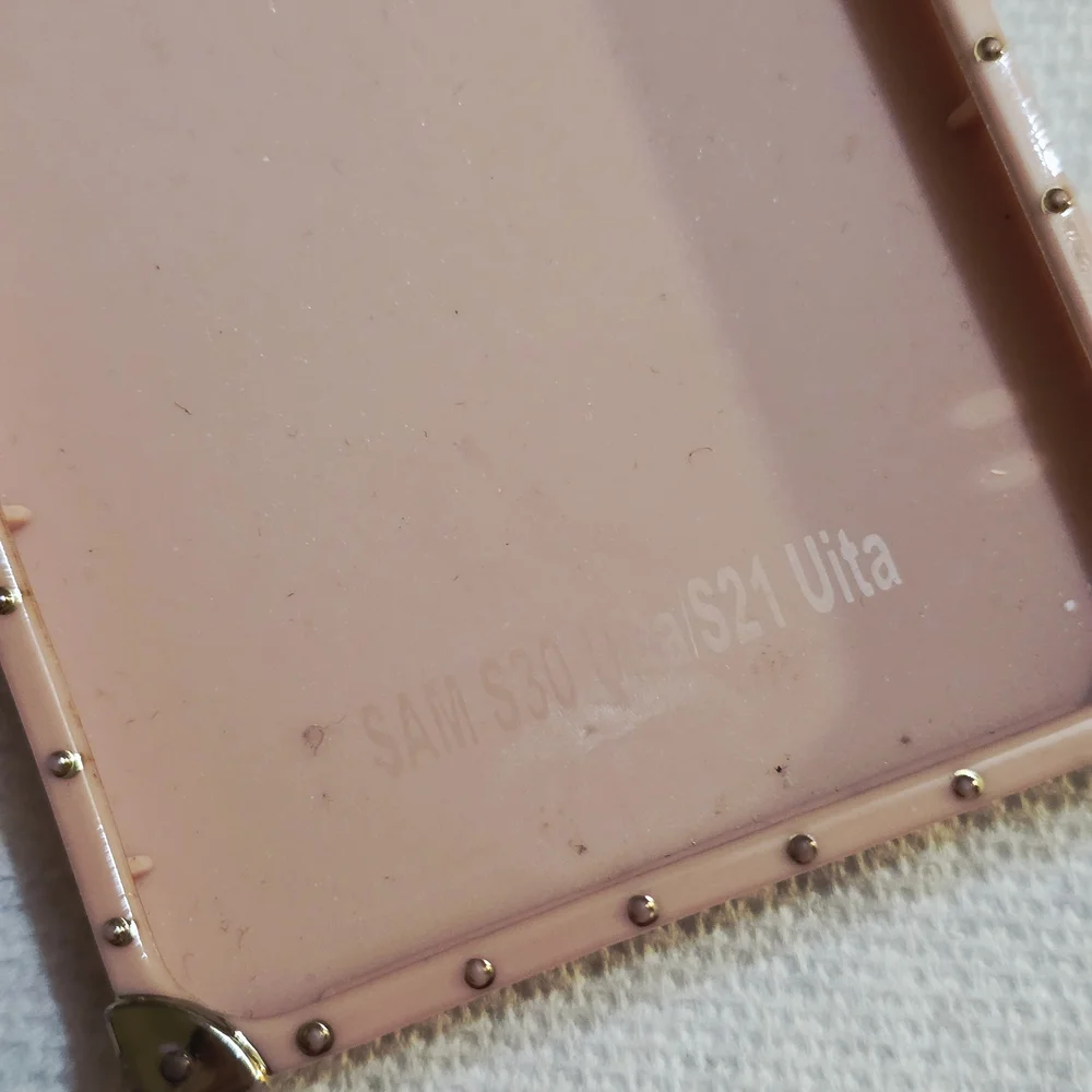 Elegant Butterfly Phone Case - Rose Gold For Samsung S21 Ultra